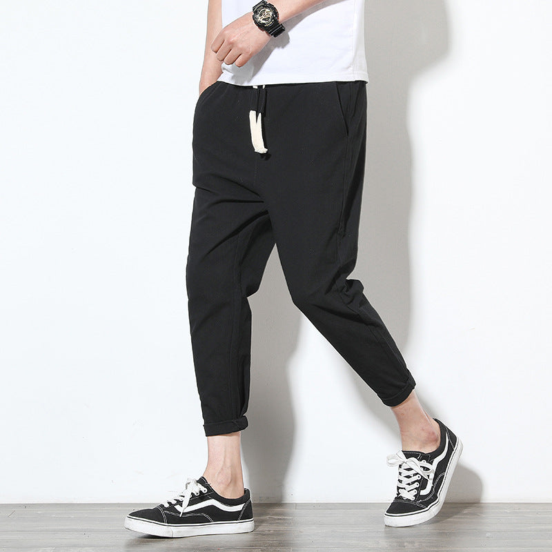 Summer men's linen pants