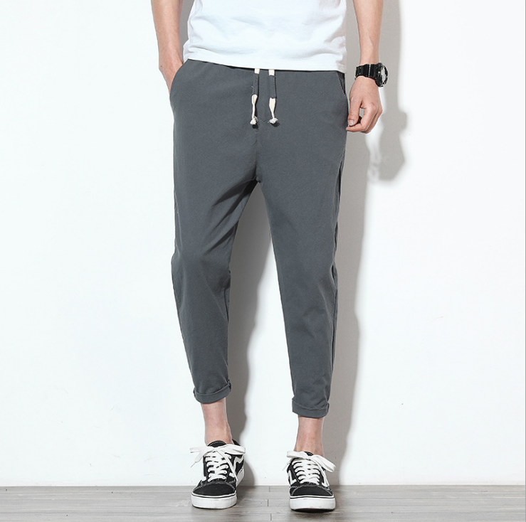 Summer men's linen pants