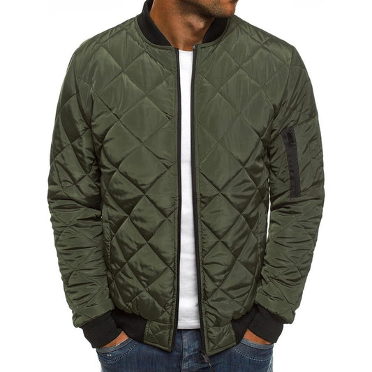 Cotton suit men's bomber jacket