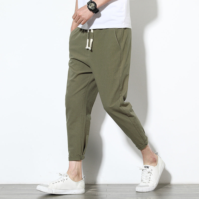 Summer men's linen pants