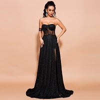Beautiful & Unique High Slit Gown