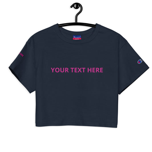 Champion Custom Crop Top