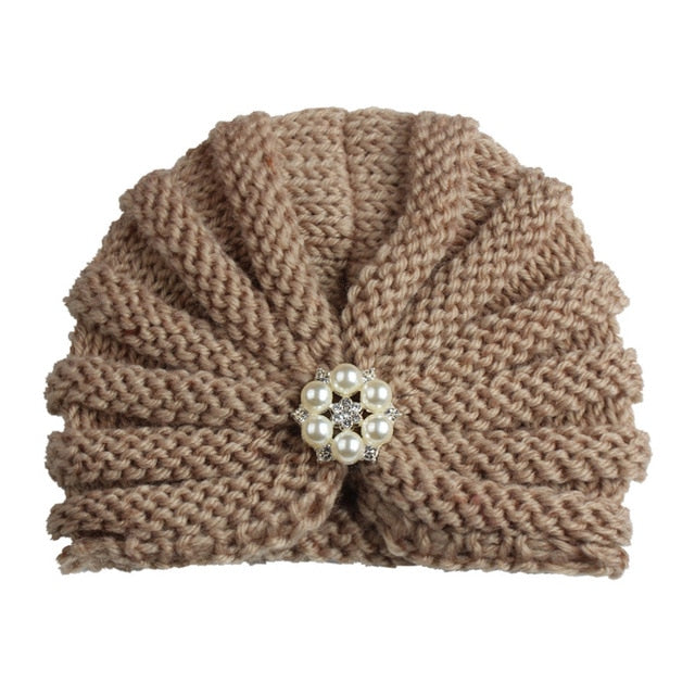 Elegant Knitted Bonnet