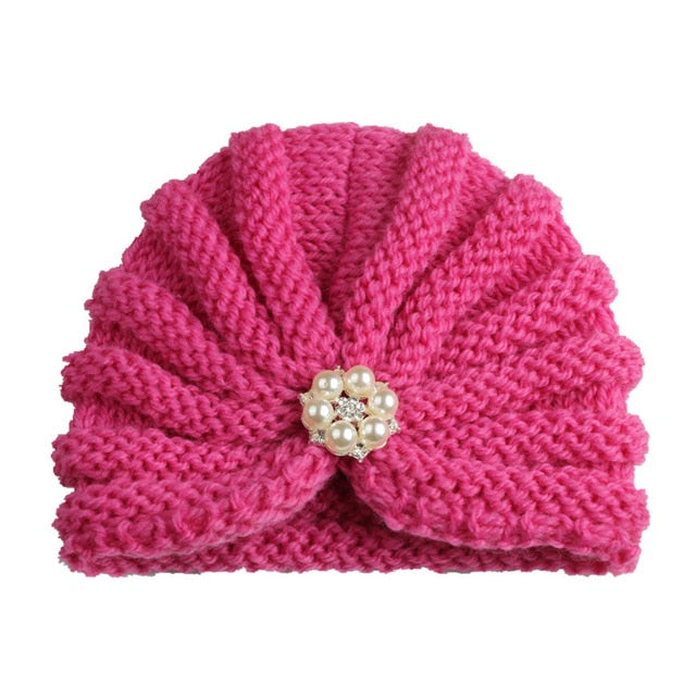 Elegant Knitted Bonnet