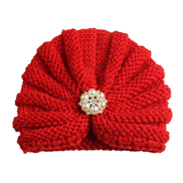 Elegant Knitted Bonnet