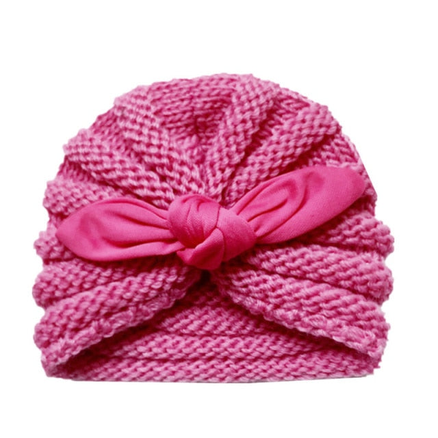 Elegant Knitted Bonnet