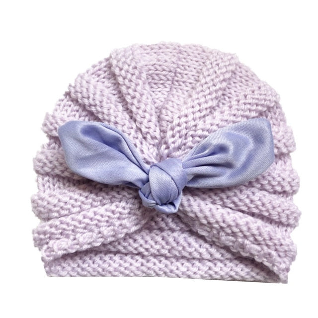 Elegant Knitted Bonnet