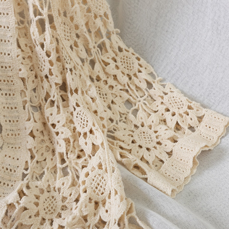 Delicate Crochet Cardigan