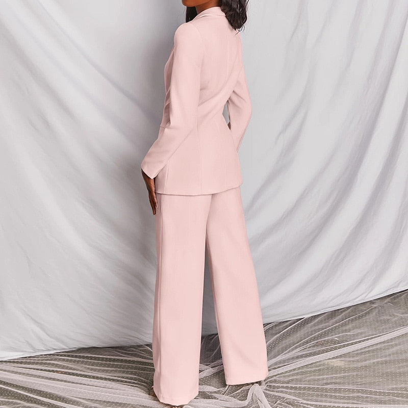 Two-Piece Minimalist Suit