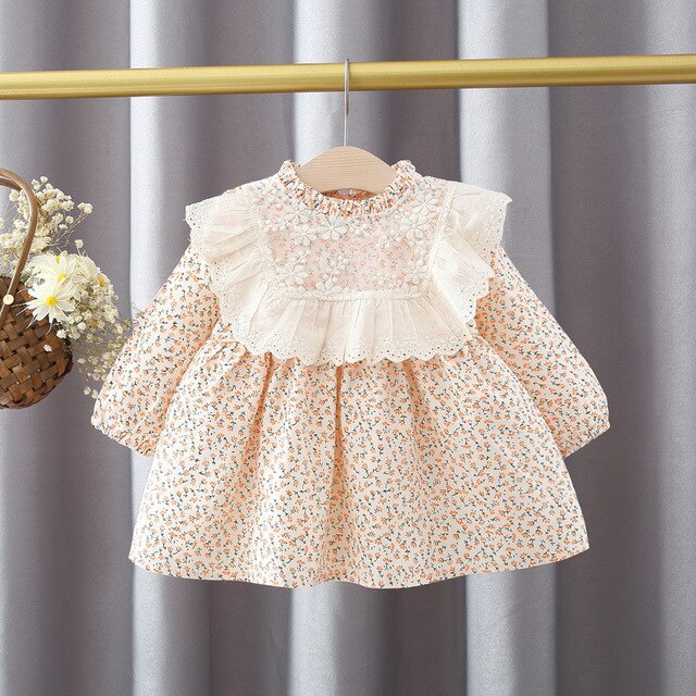 Laced Cotton Dress