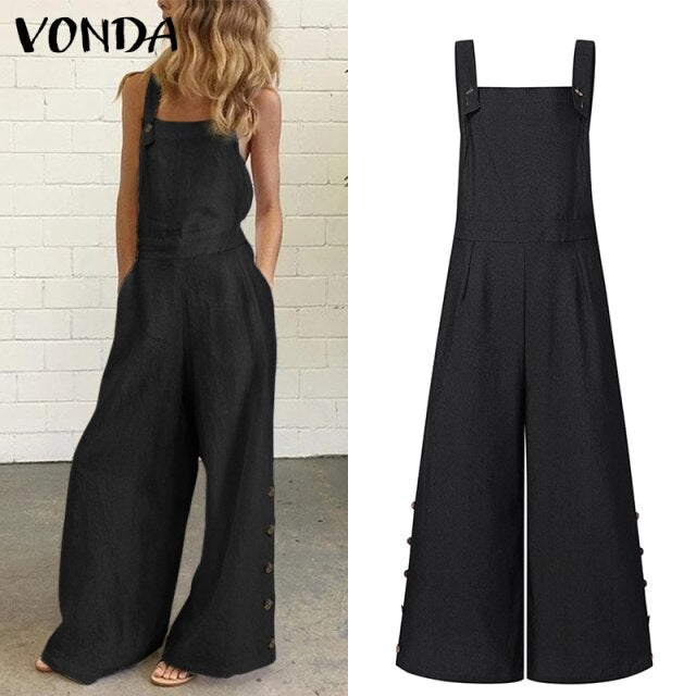 Elegant Wide Leg Jumpsuit