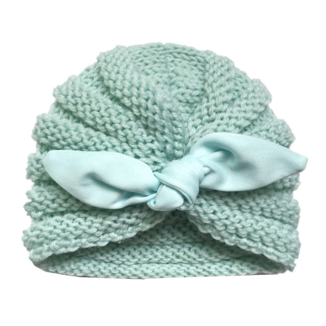 Elegant Knitted Bonnet