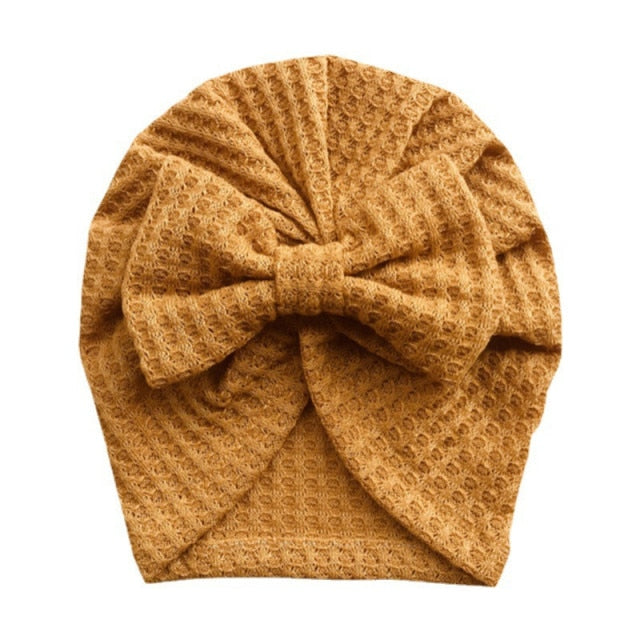 Crochet-Like Knitted Bow Headwrap