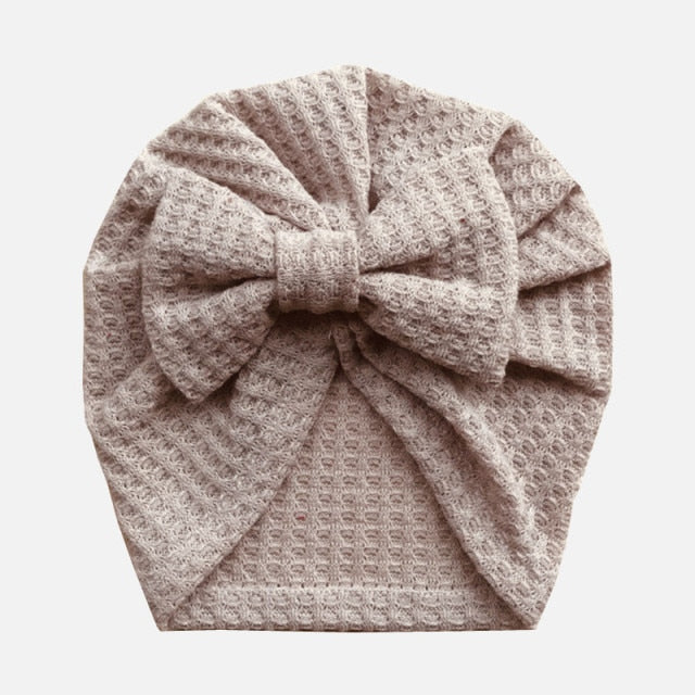 Crochet-Like Knitted Bow Headwrap