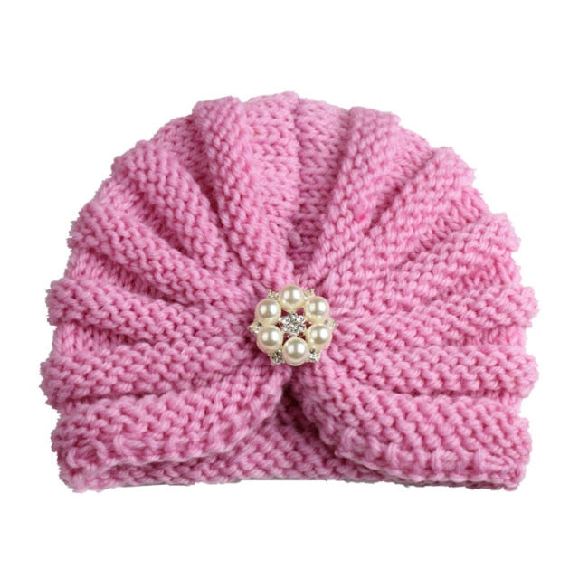 Elegant Knitted Bonnet