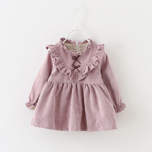 Beautiful Long Sleeve Ruffle Dress